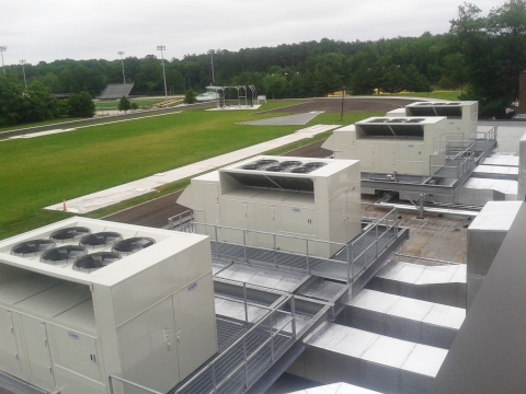 Leonidas S. James Physical Education Complex HVAC Replacement by Rich Moe Enterprises