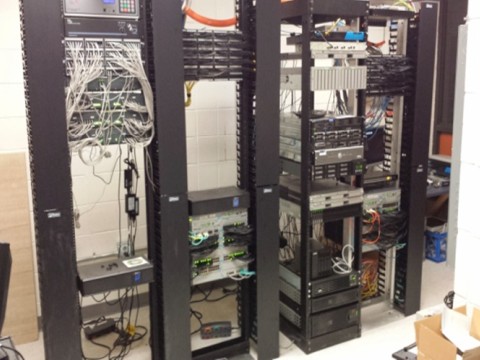 Anne Arundel County Southern High School Server Room by Rich Moe Enterprises